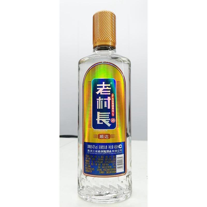 老村长顺达40度浓香型白酒450ml